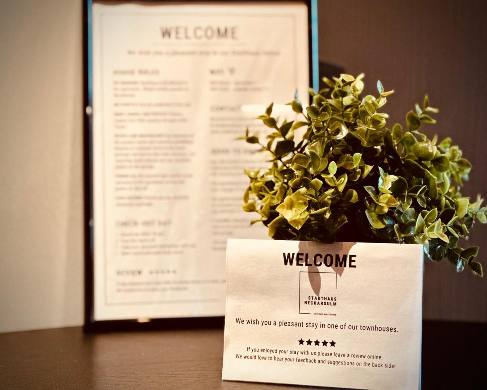 Stadthaus Neckarsulm Serviced Apartments - Stadthaus Heiner 외부 사진