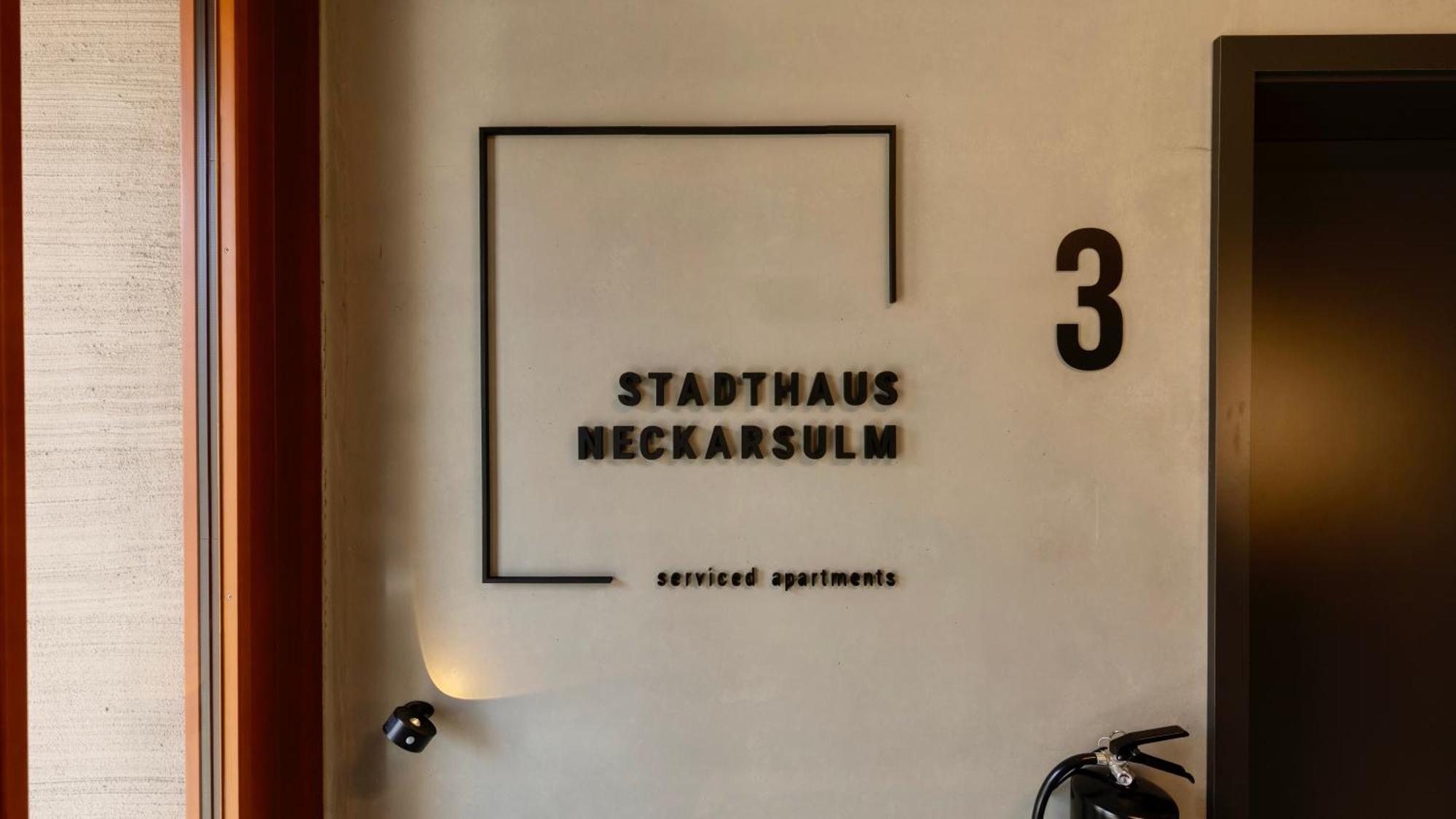 Stadthaus Neckarsulm Serviced Apartments - Stadthaus Heiner 외부 사진