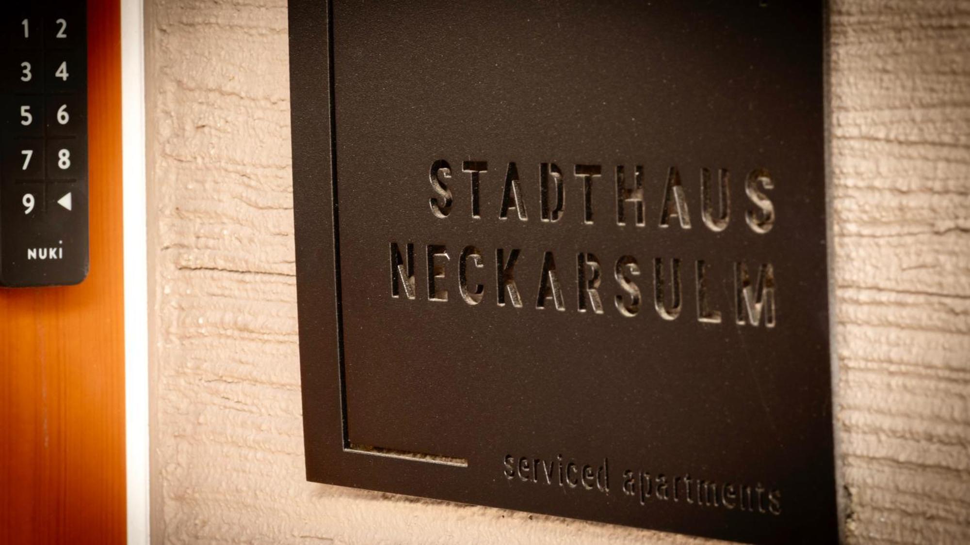 Stadthaus Neckarsulm Serviced Apartments - Stadthaus Heiner 외부 사진